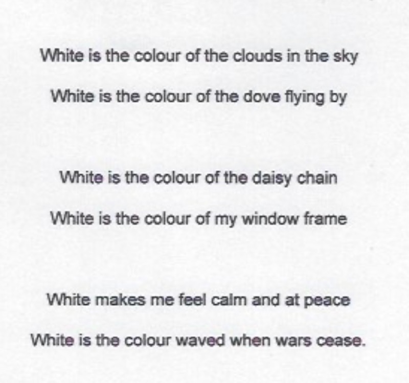 Colour Poems